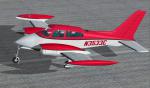 FSX Cessna 310 red and white N3533C Textures